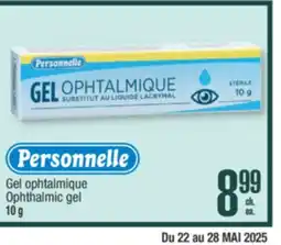 Jean Coutu Personnelle Ophthalmic gel offer