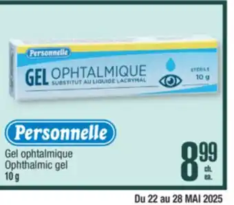 Jean Coutu Personnelle Ophthalmic gel offer