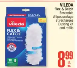 Jean Coutu VILEDA Flex & Catch Dusting kit and refills offer