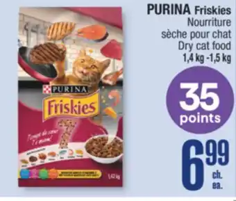 Jean Coutu PURINA Friskies Nourriture sèche pour chat Dry cat food offer