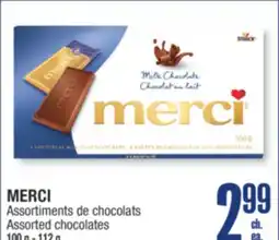 Jean Coutu MERCI Assorted chocolates offer