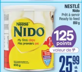 Jean Coutu NESTLÉ Nido Ready to feed offer