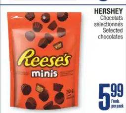 Jean Coutu HERSHEY Selected chocolates offer