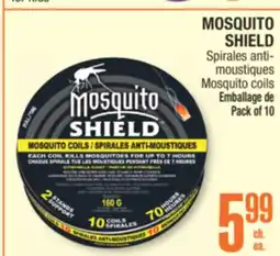 Jean Coutu MOSQUITO SHIELD Mosquito coils offer