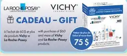 Jean Coutu Vichy and La Roche-Posay CADEAU GIFT offer