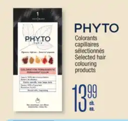 Jean Coutu PHYTO Selected hair colouring products offer