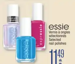 Jean Coutu essie Selected nail polishes offer