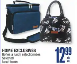 Jean Coutu HOME EXCLUSIVES Selected lunch boxes offer