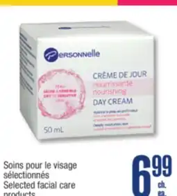Jean Coutu Selected facial care products offer