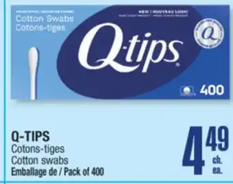 Jean Coutu Q-TIPS Cotton swabs offer