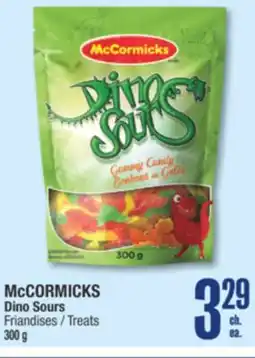 Jean Coutu McCORMICKS Dino Sours Treats offer