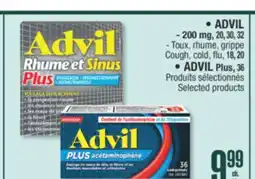 Jean Coutu • ADVIL - 200 mg, 20, 30, 32 - Toux, rhume, grippe Cough, cold, flu, 18, 20 Selected products offer