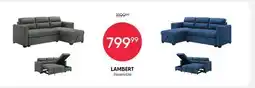 Meubles RD Lambert - Convertible and Reversible Sectional-Bed with Storage offer