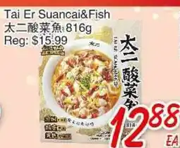 Foody Mart Tai Er Sunancai & Fish offer