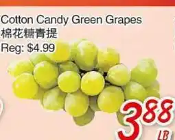 Foody Mart Cotton Candy Green Grapes offer