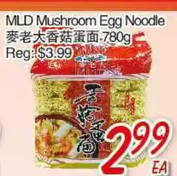 Foody Mart MLD Mushroom Egg Noodle offer