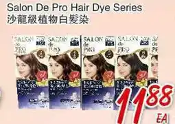 Foody Mart SALON DE PRO HAIR DYE SERIES offer