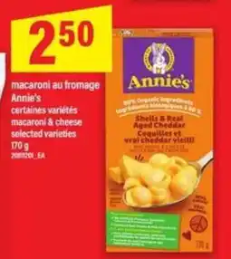 Maxi Annie's macaroni au fromage offer
