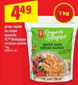 Maxi PC Organics Biologique Quick Oats offer