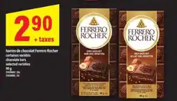 Maxi FERRERO ROCHER CHOCOLATE BARS offer