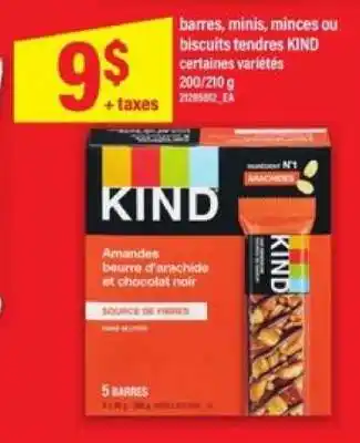 Maxi KIND barres, minis, minces ou biscuits tendres offer