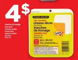 Maxi no name cheese slices offer