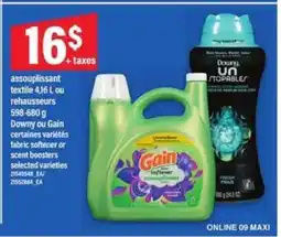 Maxi Downy ou Gain offer