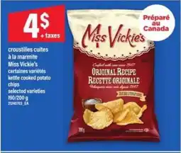 Maxi Miss Vickie's Original Recipe Chips offer