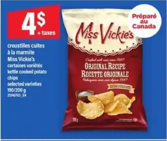 Maxi Miss Vickie's Original Recipe Chips offer