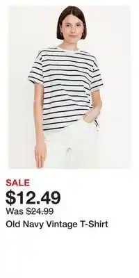 Old Navy Old Navy Vintage T-Shirt offer