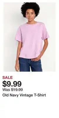 Old Navy Old Navy Vintage T-Shirt offer