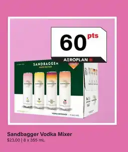 LCBO Sandbagger Vodka Mixer offer