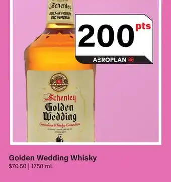 LCBO Golden Wedding Whisky offer