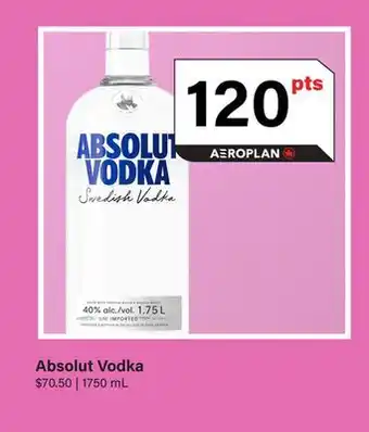 LCBO Absolut Vodka offer