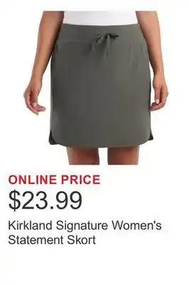 Costco Kirkland Signature Women's Statement Skort offer