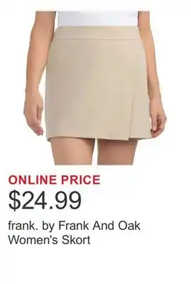 Costco frank. by Frank And Oak Women's Skort offer