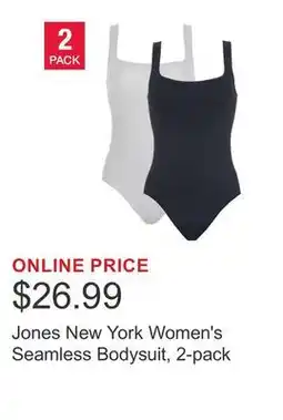 Costco Jones New York Women's Seamless Bodysuit, 2-pack offer