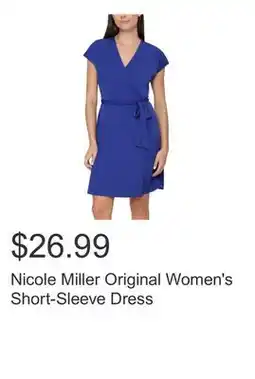 Costco Nicole Miller Original Women's Short-Sleeve Dress offer