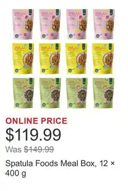 Costco Spatula Foods Meal Box, 12 × 400 g offer