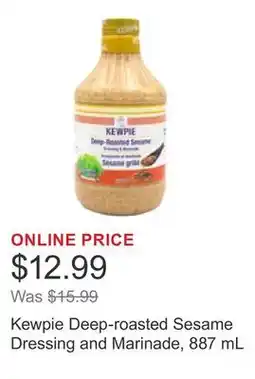 Costco Kewpie Deep-roasted Sesame Dressing and Marinade, 887 mL offer
