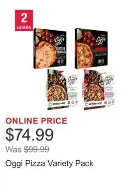 Costco Oggi Pizza Variety Pack offer