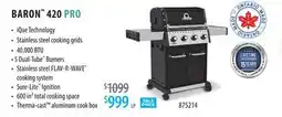 TA Appliances & Barbecues BARON 420 PRO offer
