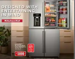 TA Appliances & Barbecues KitchenAid 36 Counter-Depth 4-Door Refrigerator, 19.4 Cu. Ft offer
