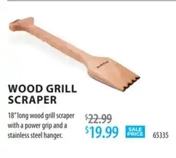 TA Appliances & Barbecues WOOD GRILL SCRAPER offer
