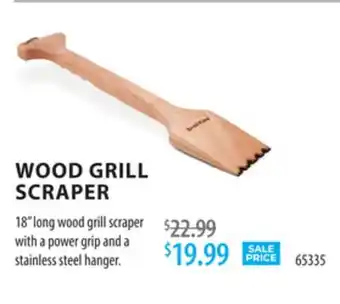 TA Appliances & Barbecues WOOD GRILL SCRAPER offer