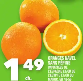 Marche Ami ORANGES NAVEL SANS PÉPINS offer