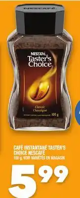 Marche Ami CAFÉ INSTANTANÉ TASTER'S CHOICE NESCAFÉ offer