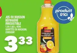 Marche Ami JUS OU BOISSON RÉFRIGÉRÉ IRRÉSISTIBLE offer