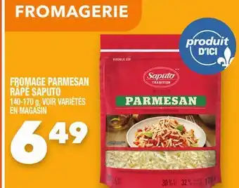 Marche Ami FROMAGE PARMESAN RÂPÉ SAPUTO offer