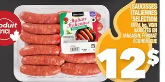 Marche Ami SAUCISSES ITALIENNES SELECTION offer